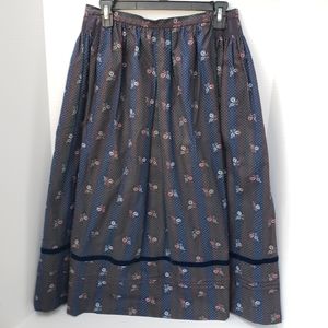 Vintage Wenger Midi Skirt Dirndl